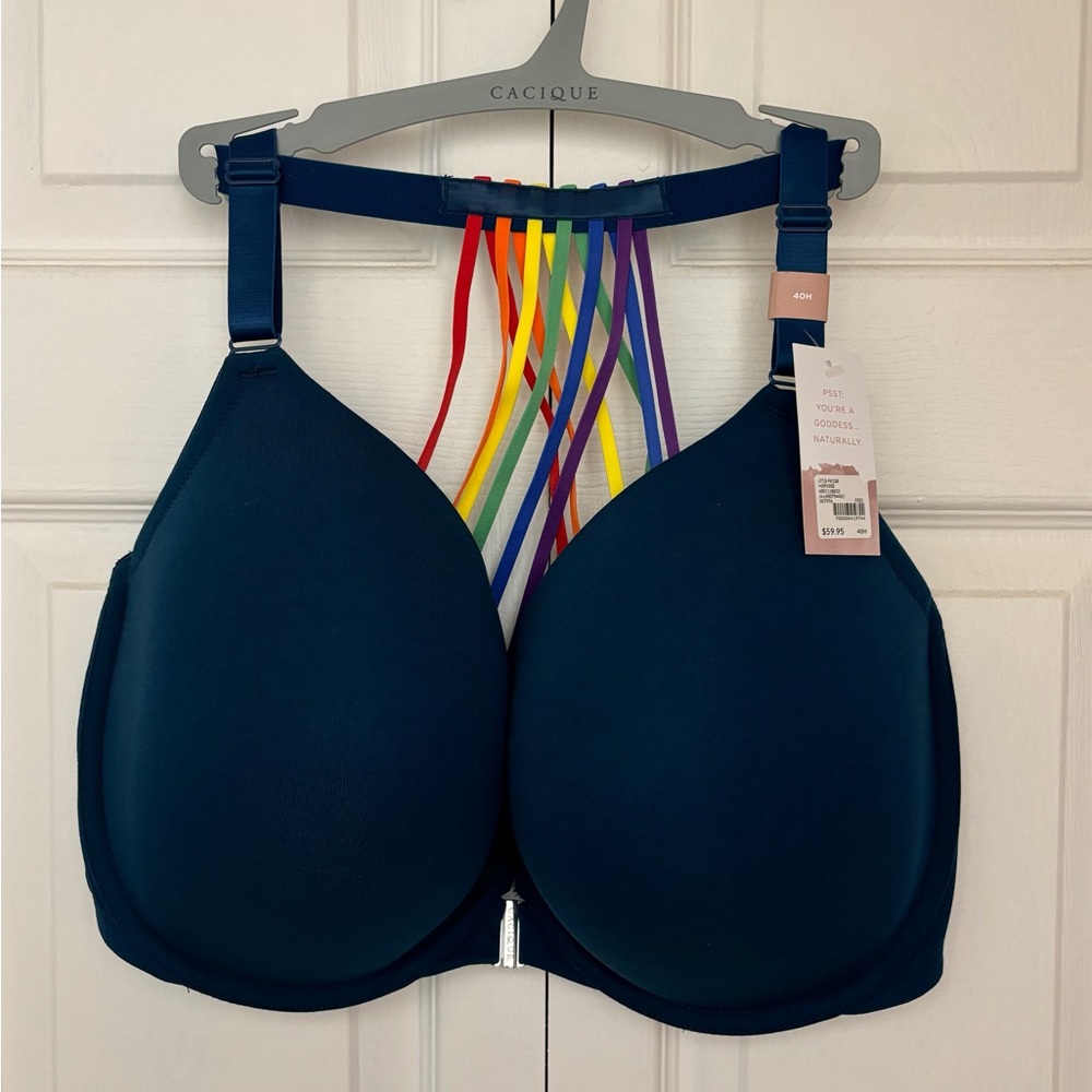 Cacique Rainbow 🌈 Pride Bra Size 40H